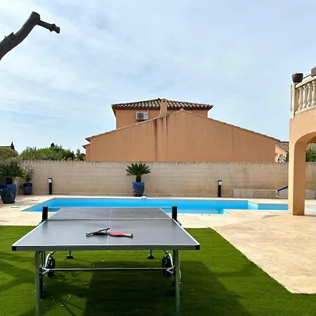 Villa 8Pers Piscine Privee Chauffee 别墅 *